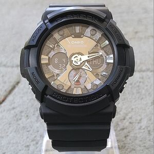 Casio G-Shock GA-201 Men's Black Digital Analog Wrist Watch